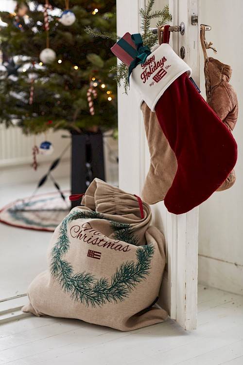 Jute Christmas sack