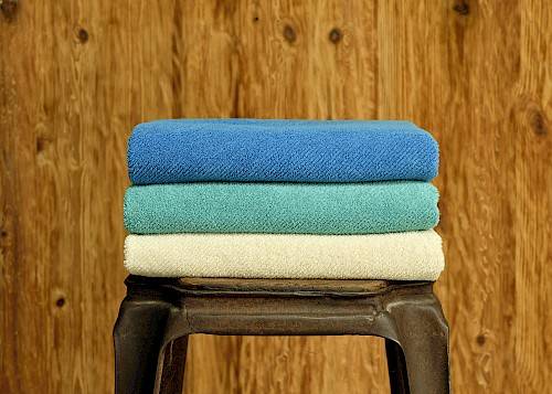 Pile de serviettes 'Twill' de la marque Abyss Habidecor